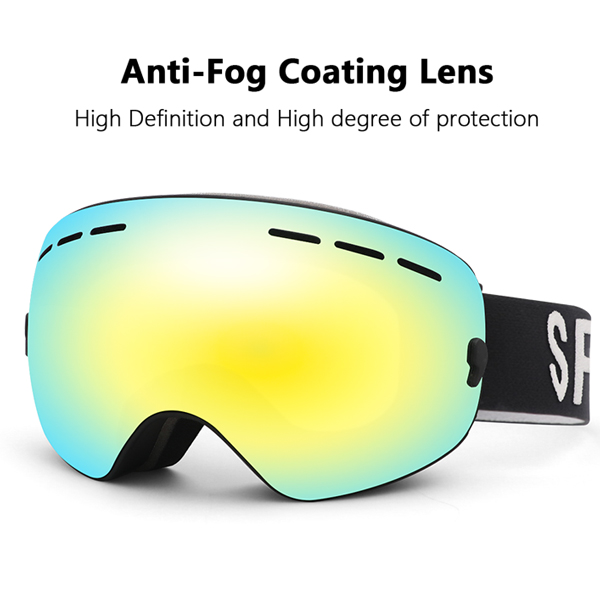 Gafas de esquí con protección UV y espejo de TPU sin marco / sin montura - Bang Long