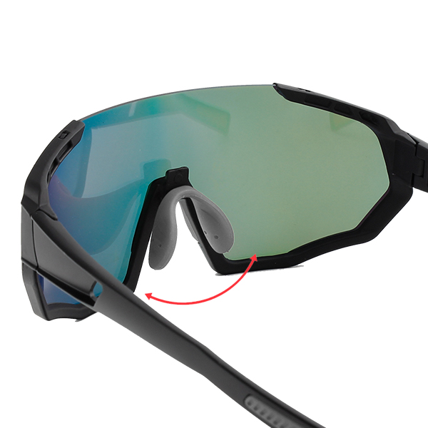 Gafas de sol deportivas para ciclismo Revo a prueba de viento de gran tamaño - Bang Long