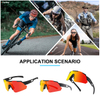 Gafas de sol deportivas de ciclismo MTB polarizadas espejadas