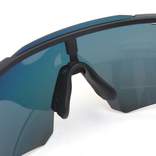 Gafas De Sol Deportivas De Ciclismo Reflectantes De Medio Marco Con Ventilaciones - Bang Long