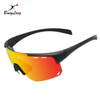 Gafas de sol deportivas de ciclismo reflectantes con rejillas de ventilación