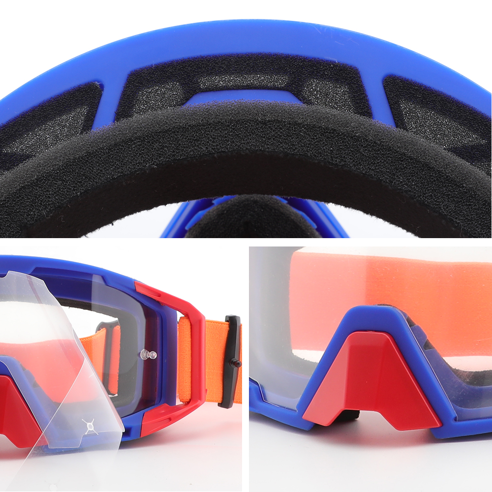 Gafas de motocross Tear Off Anti Fog UV400 - Bang Long