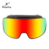 Gafas de esquí de nieve con espejo y protección UV400 de doble lente