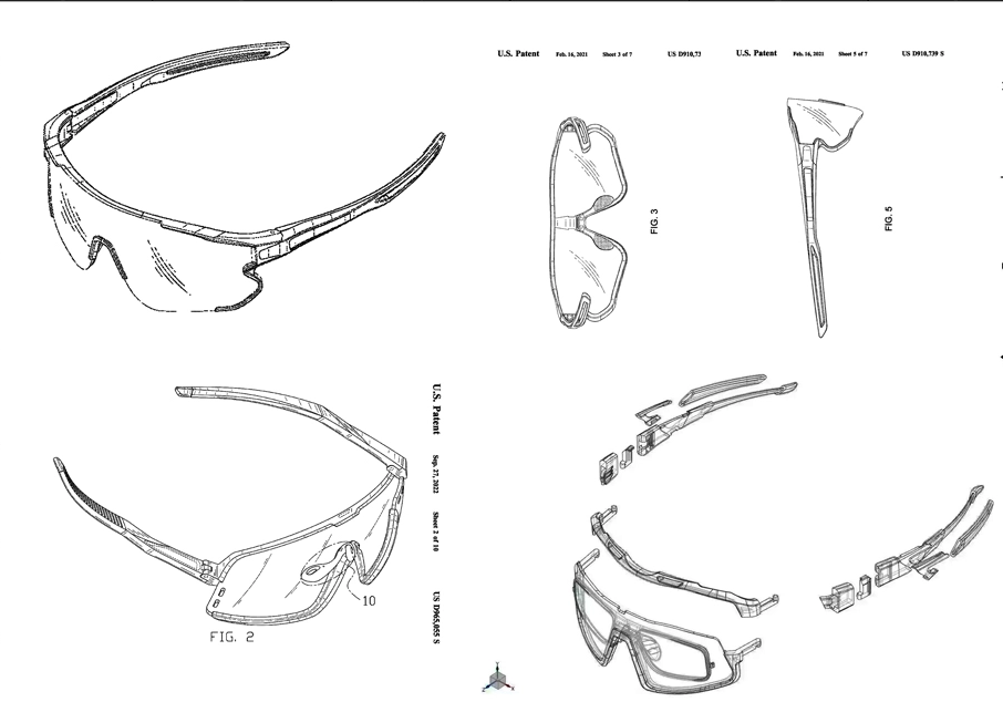 Gafas de sol de diseño 3D personalizadas