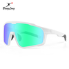 Gafas de sol deportivas personalizadas polarizadas con espejo MTB de montura completa