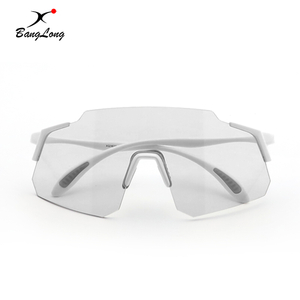 Lente gris fotocromática UV400 para ciclismo, correr, gafas de sol deportivas