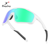 Gafas de sol deportivas personalizadas polarizadas con espejo MTB de montura completa