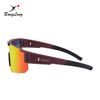 Gafas de sol MTB con revestimiento de espejo para protección contra el viento