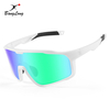 Gafas de sol deportivas personalizadas polarizadas con espejo MTB de montura completa