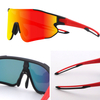 Béisbol con gafas de sol deportivas unisex con lentes intercambiables polarizadas y Revo