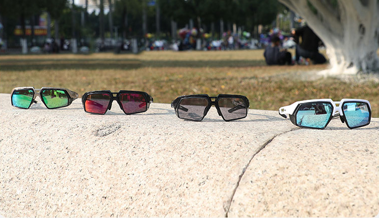 Gafas de sol deportivas estilo recetado con espejo para bicicleta - Bang Long