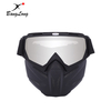 Máscara de paintball de cara completa desmontable para gafas de motocross