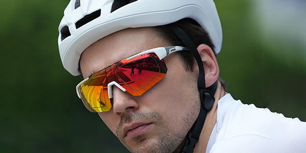 Polarizadas reflectantes con gafas de sol graduadas deportivas para ciclismo con lentes grandes - Bang Long