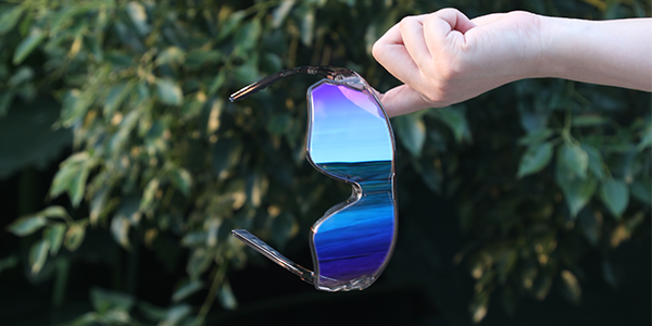 Gafas de sol de béisbol con lentes reflectantes fotocromáticas para cabezas grandes - Bang Long