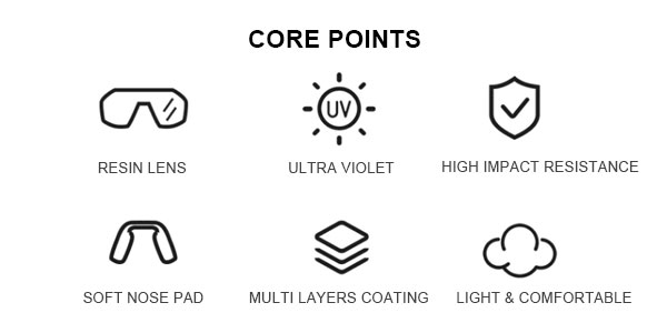 Gafas de sol deportivas para ciclismo con prescripción anti UV400 - Bang Long