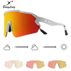 Gafas de sol deportivas unisex antiniebla antiniebla OEM con lente de espejo para ciclismo